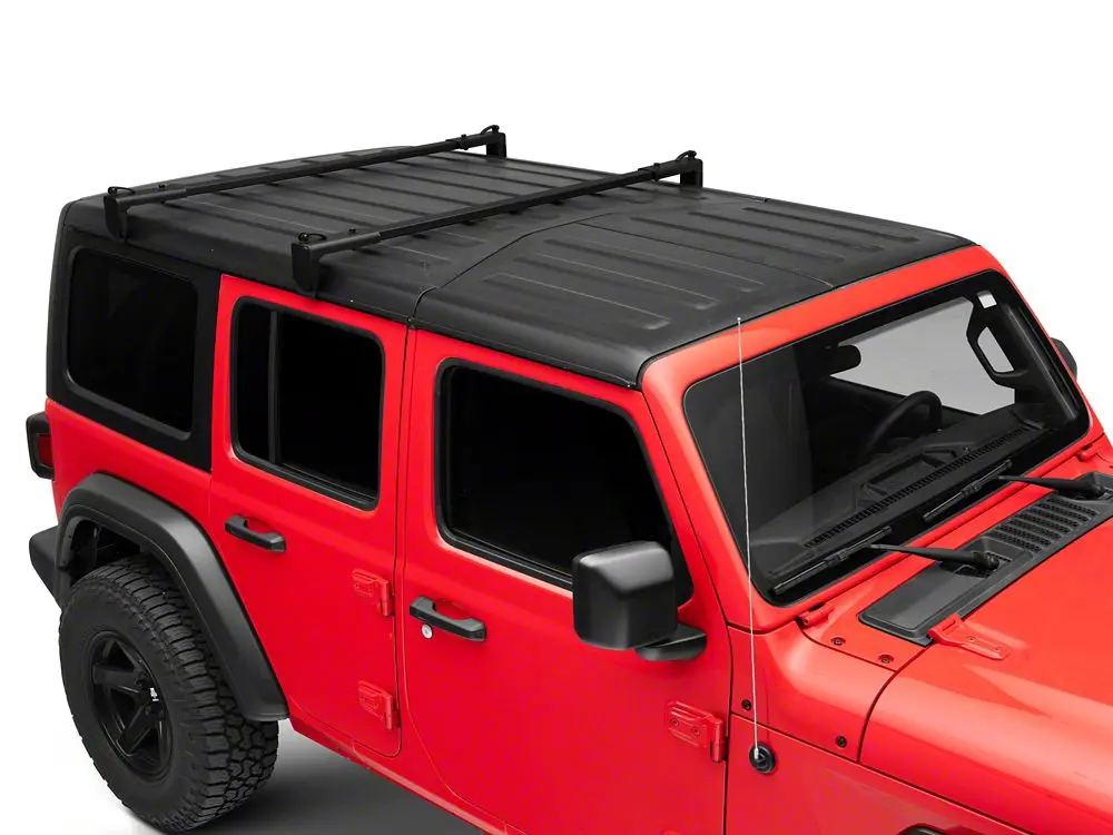 Barricade Two-Bar Removable Roof Rack for Factory Hardtop – 2018–2025 Jeep Wrangler JL 4-Door