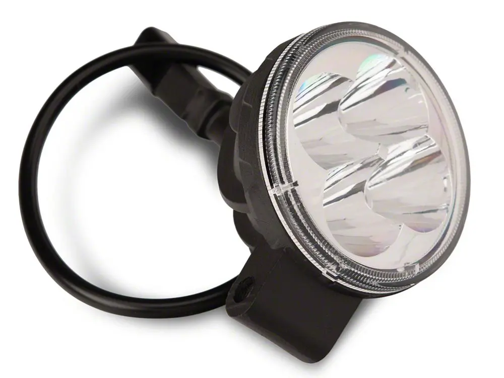 Barricade 3-Inch Round LED Light Replacement for J119795 – For 2007–2018 Jeep Wrangler JK