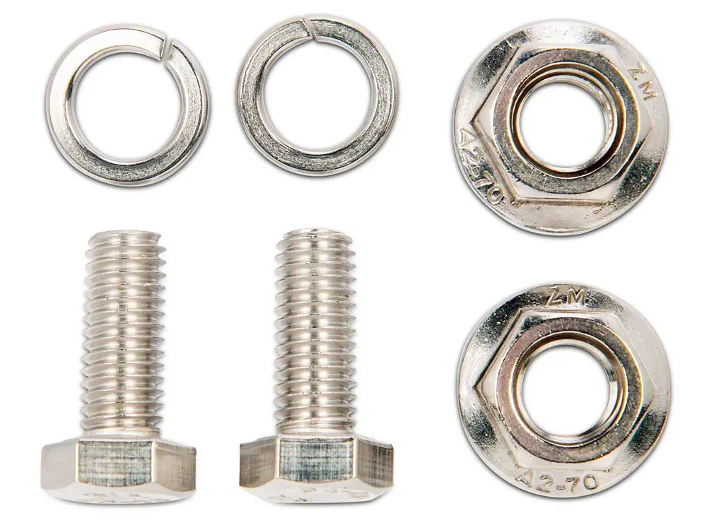 Barricade Mirror Mounting Hardware Kit – J102352 for 1966–2025 Jeep CJ-5, CJ-7, YJ, TJ, JK & JL
