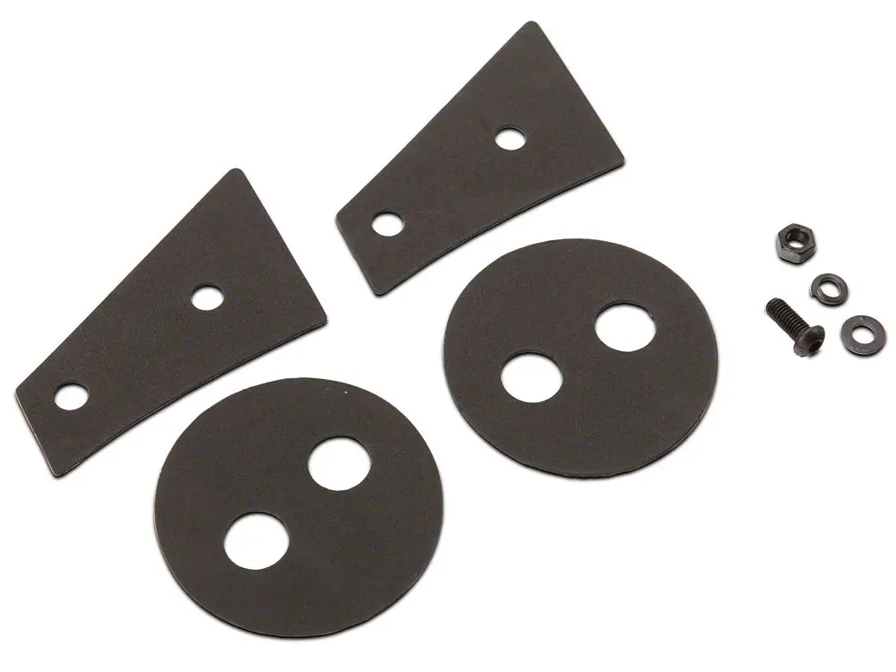 Barricade Mirror Relocation Hardware Kit – J100757 for 2007–2018 Jeep Wrangler JK (Non-Powered, Non-Heated Mirrors)