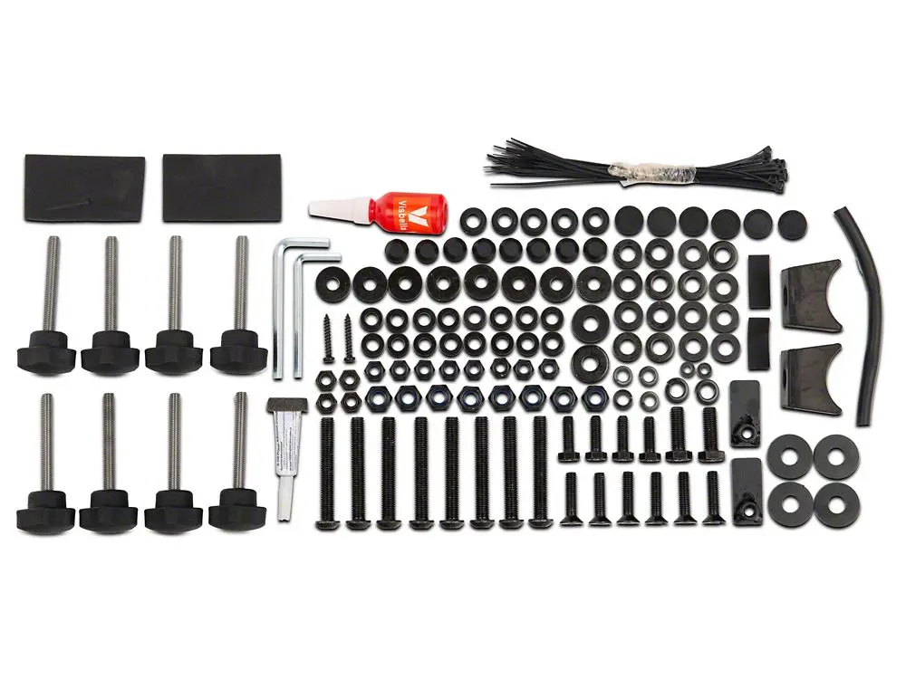 Barricade Replacement Roof Rack Hardware Kit For J138873-Jl Only (18-25 Jeep Wrangler Jl 4-Door) 2
