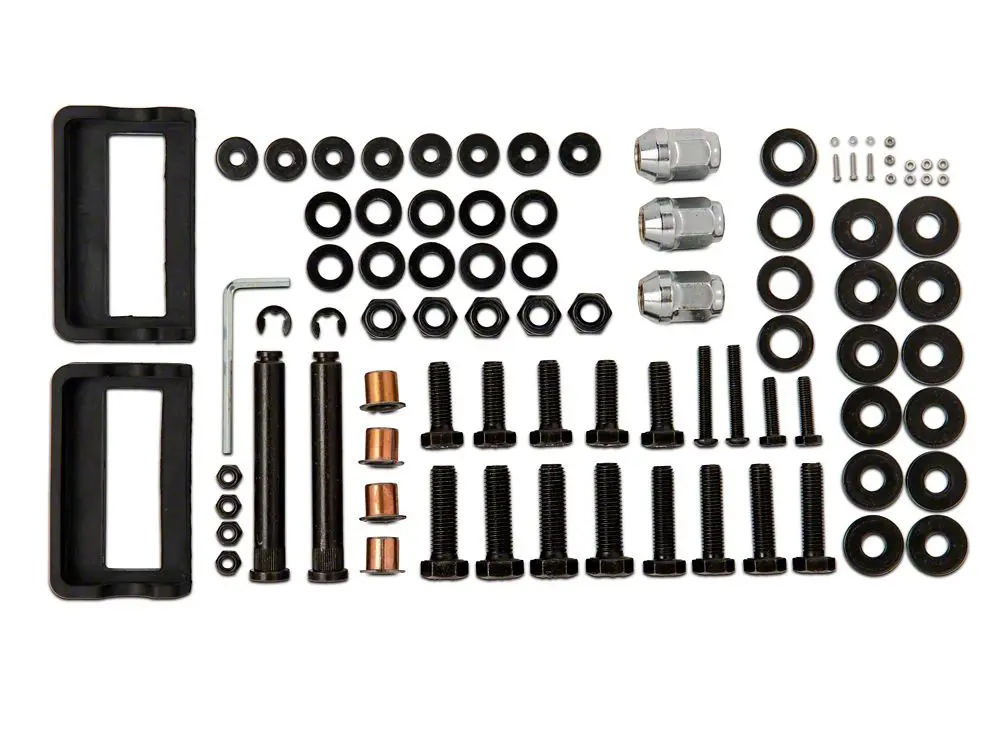 Barricade Replacement Tire Carrier Hardware Kit For J132161-Jl Only (18-25 Jeep Wrangler Jl) 2