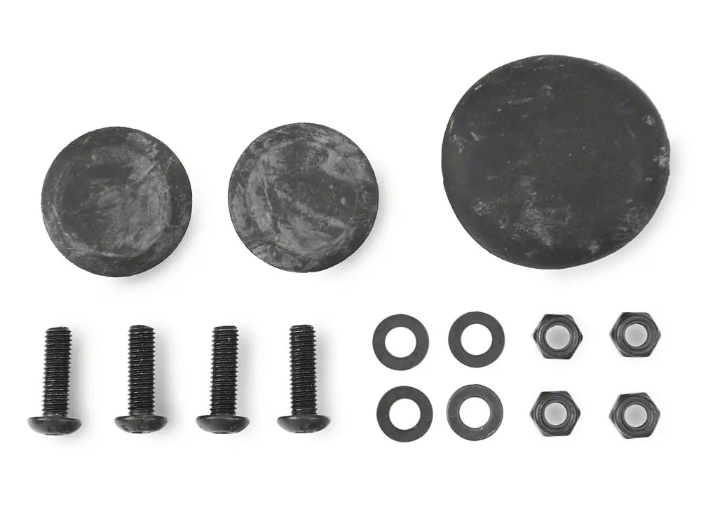 Barricade Spare Tire Delete Hardware Kit for J106612 (2007–2018 Jeep Wrangler JK)