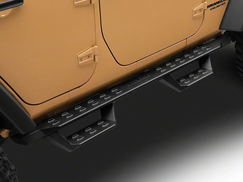 Barricade HD Overland Drop Side Steps for 2007–2018 Jeep Wrangler JK (4-Door)