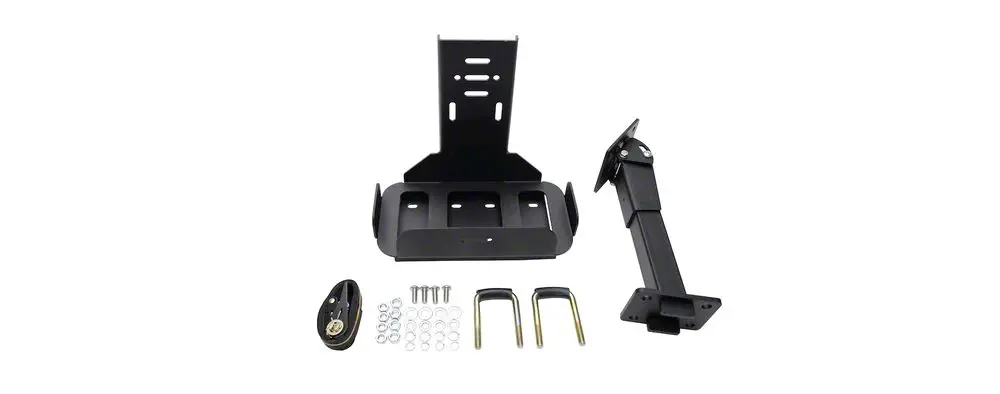 Barricade Universal Tire Carrier Gas Can Mount (Universal; Some Adaptation May Be Required) 2