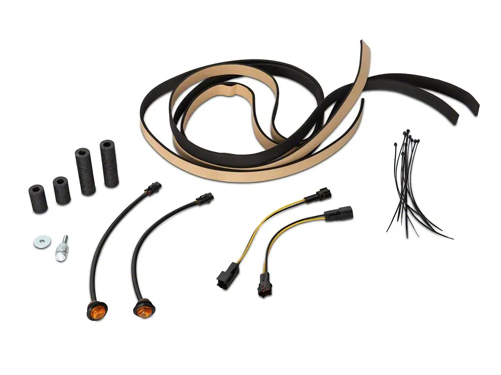 Barricade Fender Flare Hardware Kit – JK Front Set (Part #J134139-A; 2007–2018)