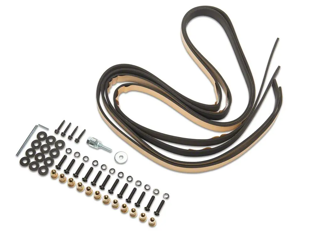 Barricade Fender Flare Hardware Kit – JK Rear Set (Part #J134139-B; 2007–2018)