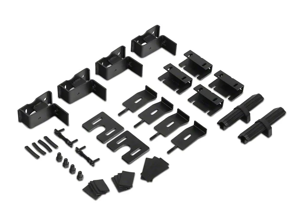 Barricade Roof Rack Extension Hardware Kit for JL Models (Part #J163316; 2018–2025)