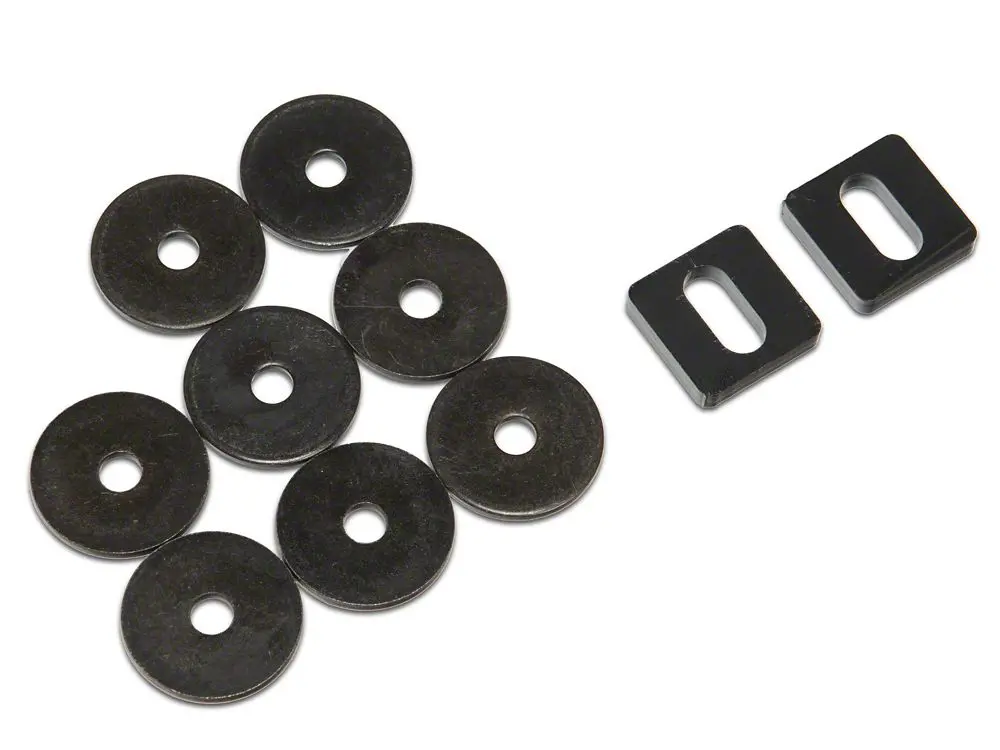 Barricade Roof Rack Side Plate Hardware Kit for JL Models (Part #J163317; 2018–2025)