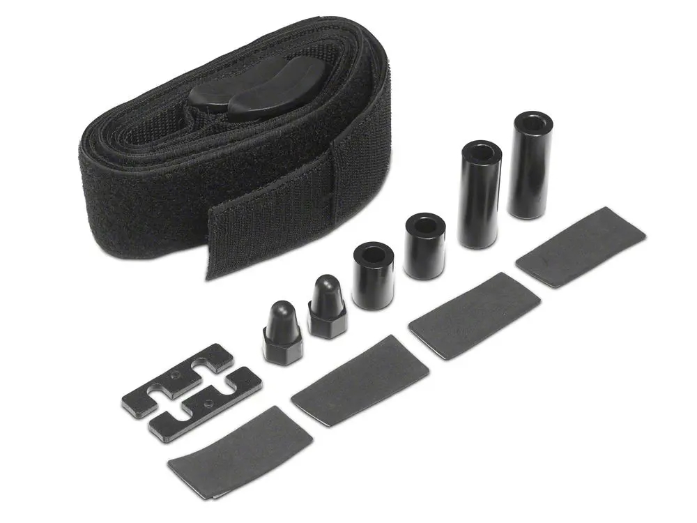 Barricade Traction Board Mount Hardware Kit for JL Roof Racks (Part #J163318; 2018–2025)