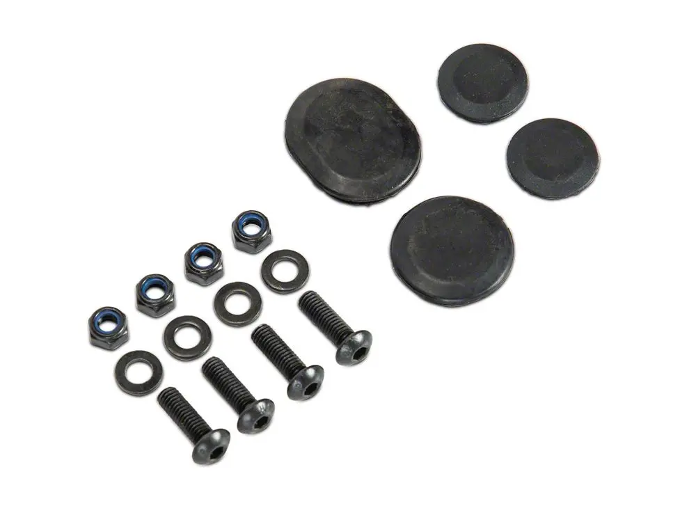 Barricade Spare Tire Delete Hardware Kit for JL Models (Part #J123337-JL; 2018–2025)