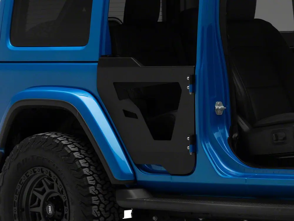 Barricade HDP Series Heavy-Duty Sheet Metal Rear Doors for 2020–2025 Jeep Gladiator JT
