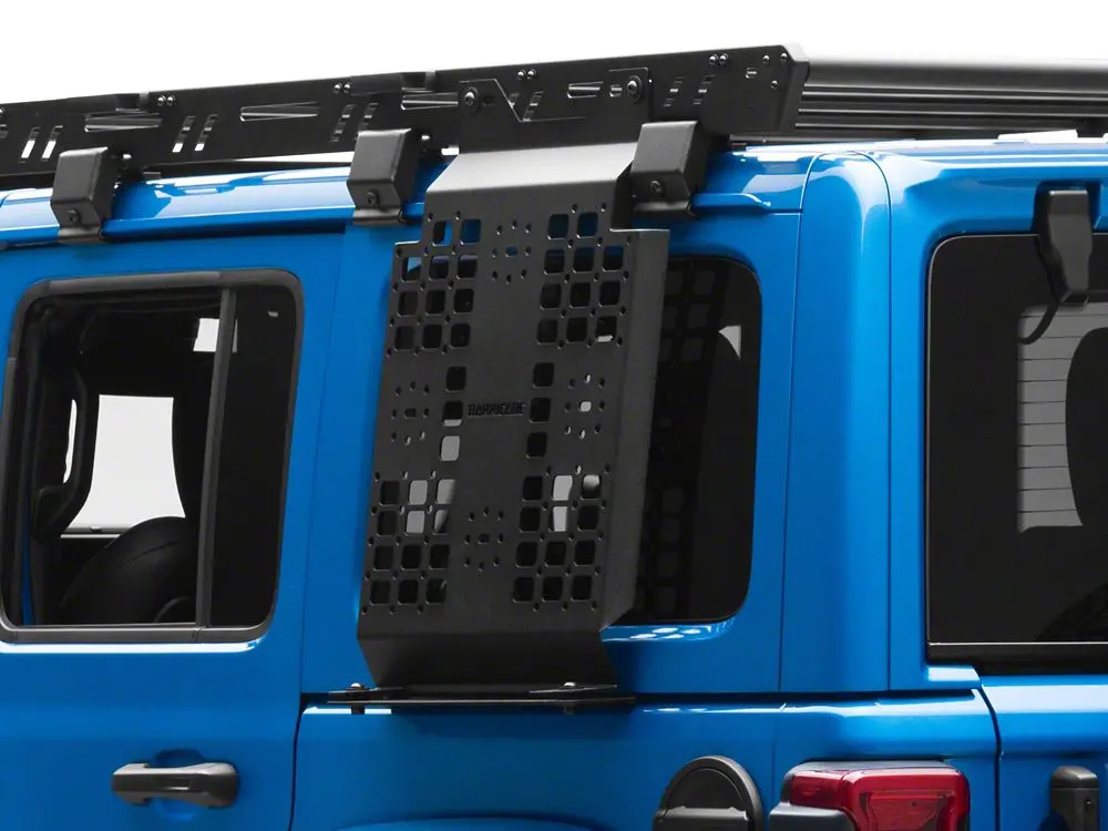Barricade Accessory Side Panel Kit for HD Platform Roof Rack – JL Wrangler 4-Door (2018–2025)