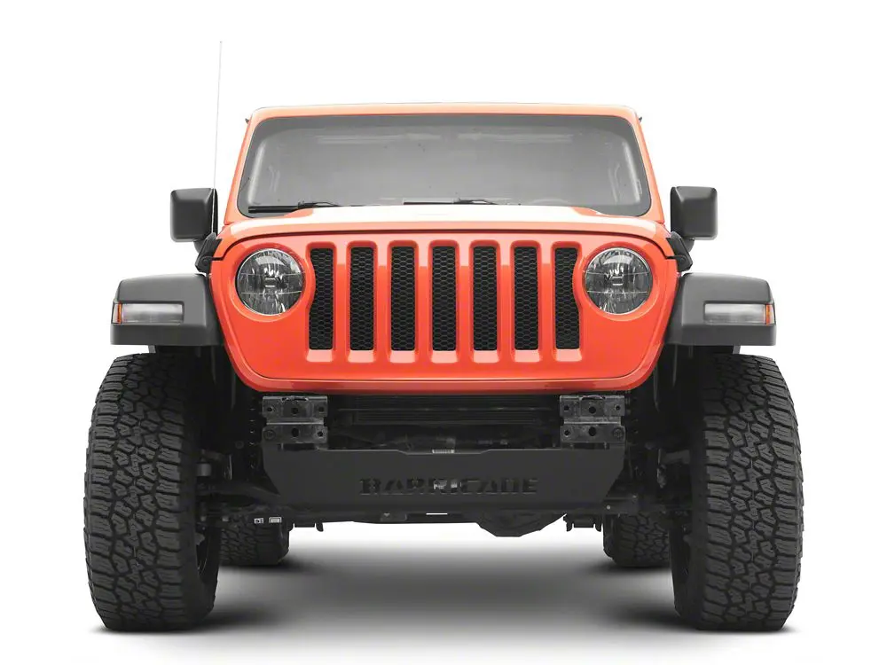 Barricade Trail Force HD Front Bumper Skid Plate with Embossed Logo – JK & JL Wranglers (2007–2025)
