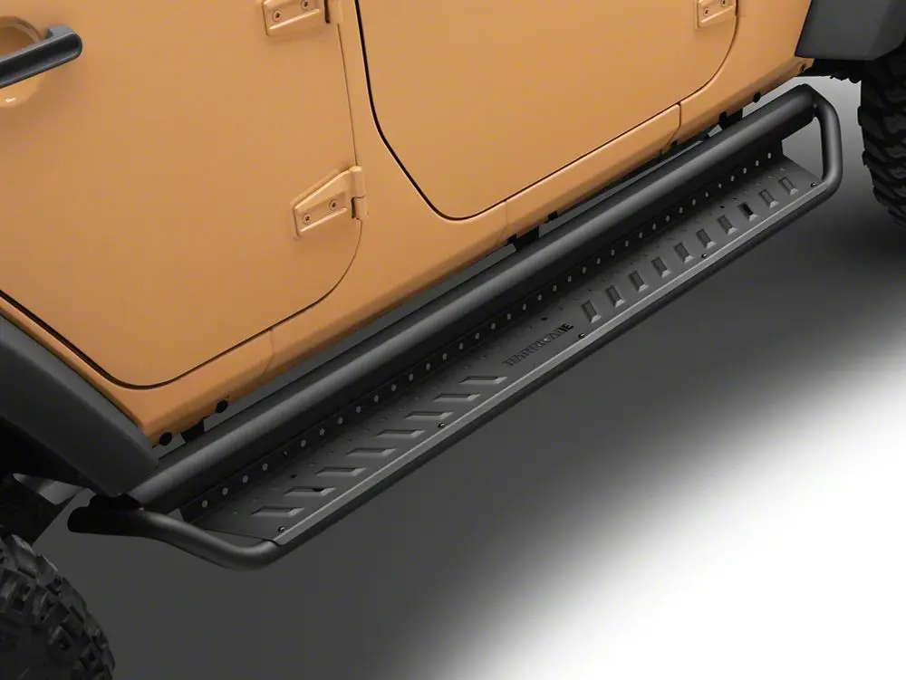 Barricade Open Trail HD Running Boards for 2007–2018 Jeep Wrangler JK (4-Door)