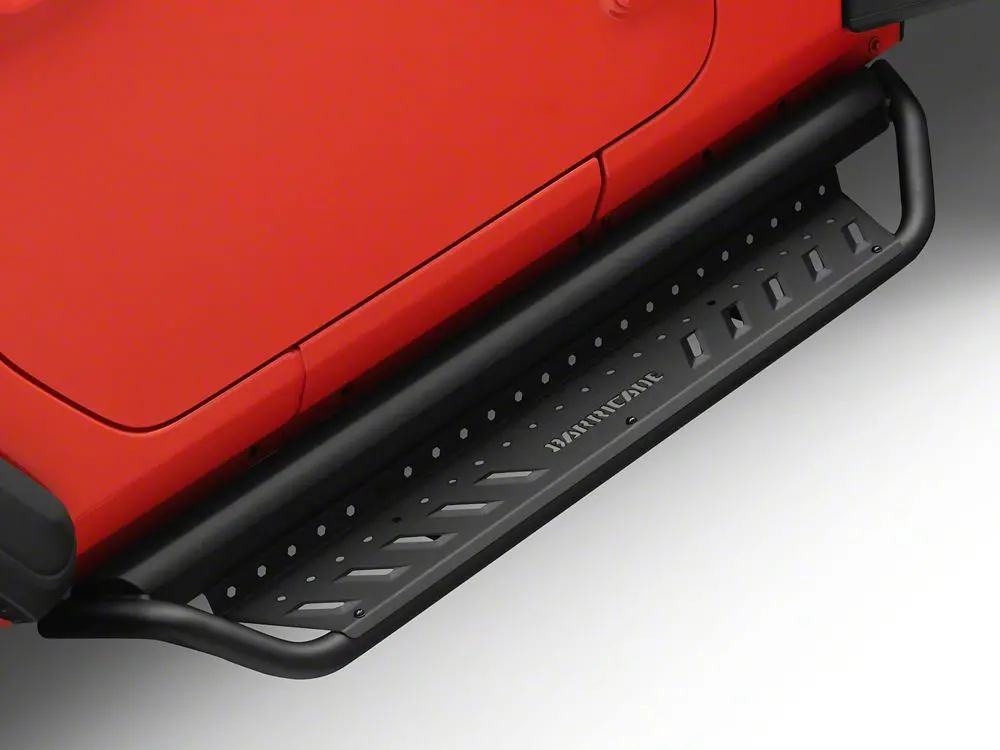Barricade Open Trail HD Running Boards for 2018–2025 Jeep Wrangler JL (2-Door)