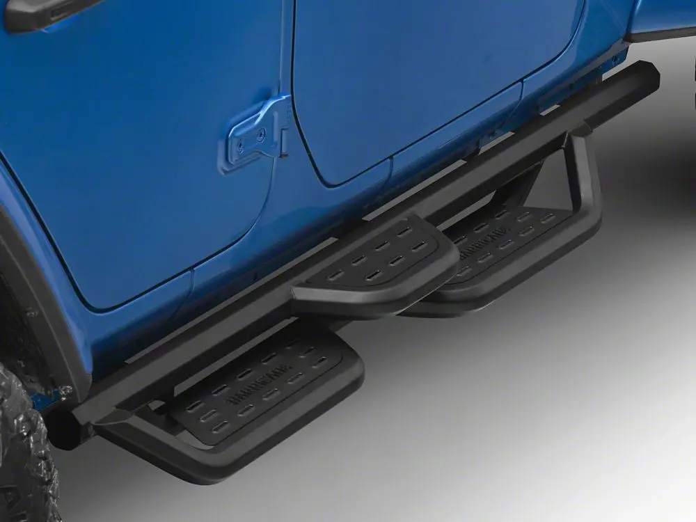 Barricade TCX HD Drop Side Step Bars – Jeep Wrangler JL 4-Door (2018–2025)