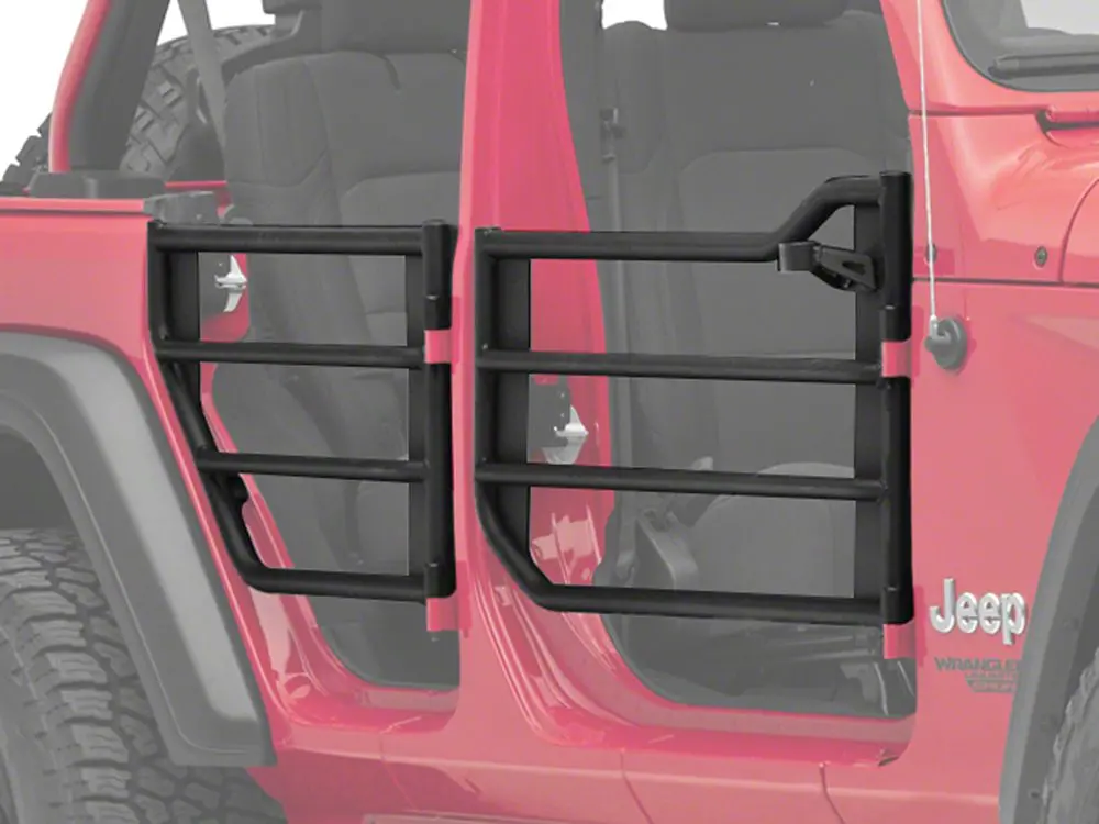 Barricade Tubular Adventure Doors (Front & Rear) for 2018–2026 Jeep Wrangler JL 4-Door