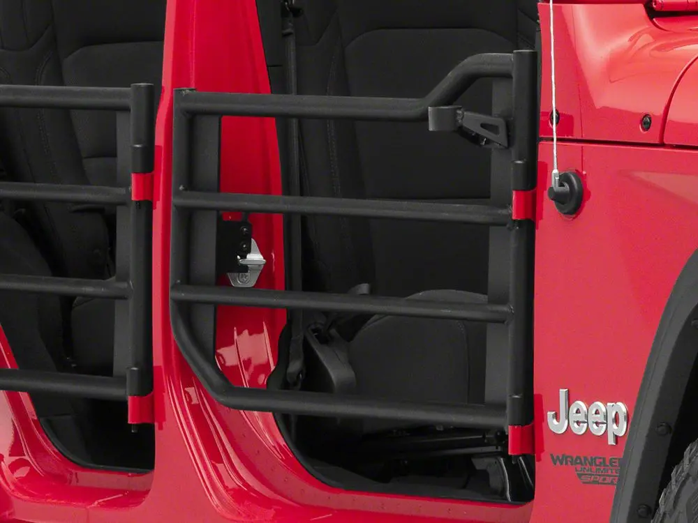 Barricade Tubular Adventure Doors; Front And Rear (18-26 Jeep Wrangler Jl 4-Door) 2