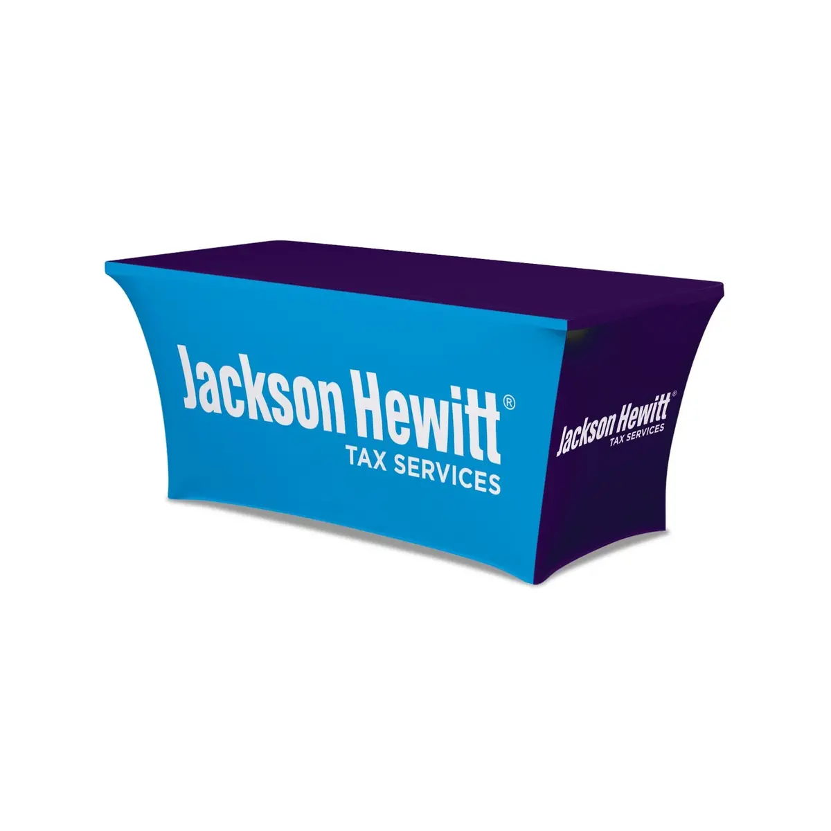 Jackson Hewitt 6Ft Stretch Table Cover 1