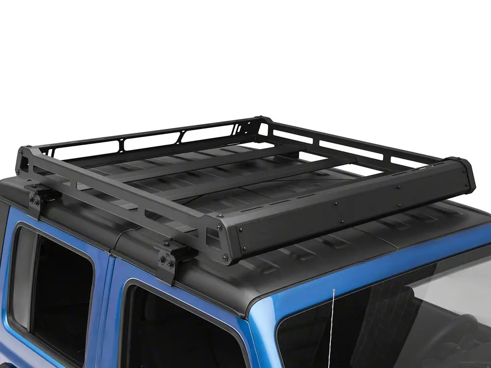 Barricade Roof Rack Basket for Jeep Gladiator JT OEM Hard Top (2020–2025)