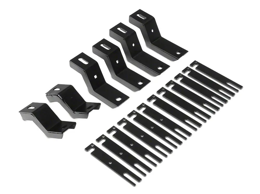 Barricade Replacement Hardware Kit for Enhanced Rubi Rails (Model JG2564) – 2020–2025 Jeep Gladiator JT