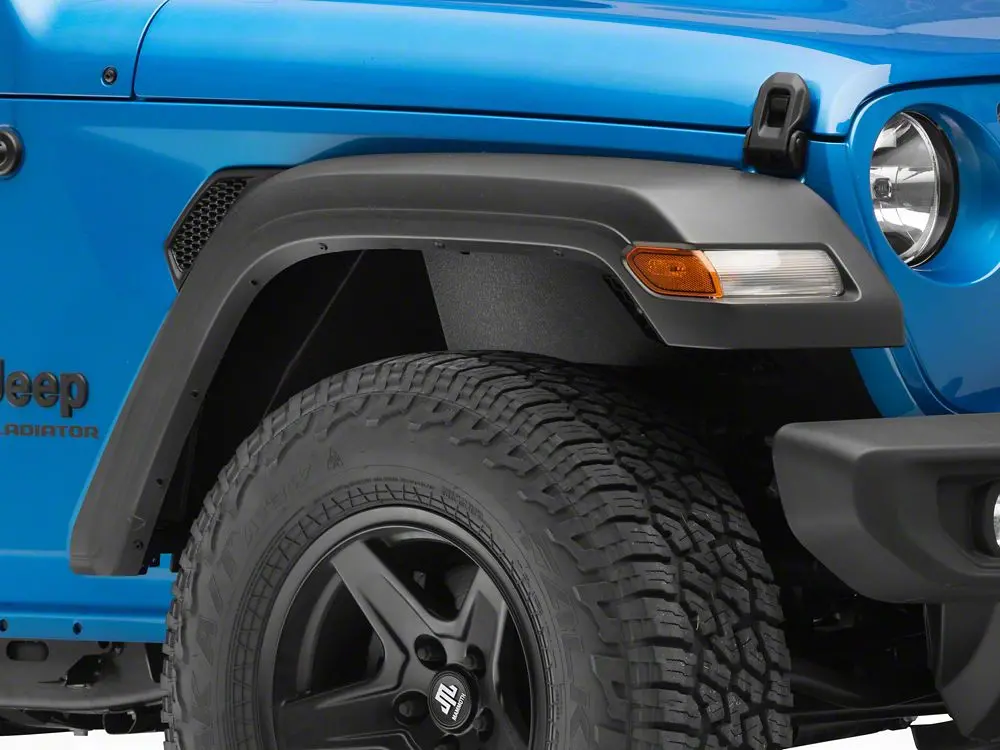 Barricade Lightweight Aluminum Inner Fender Liners – Full Set (Front & Rear) for 2020–2025 Jeep Gladiator JT