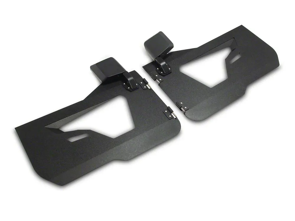 Barricade Hdp Series Sheet Metal Front Doors With Mirrors (20-25 Jeep Gladiator Jt) 2