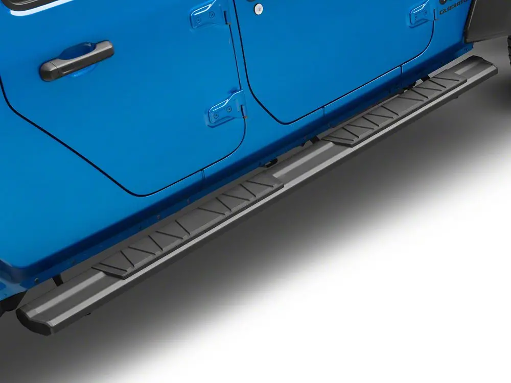Barricade 6-Inch Black Powder-Coated Running Boards for 2020–2025 Jeep Gladiator JT