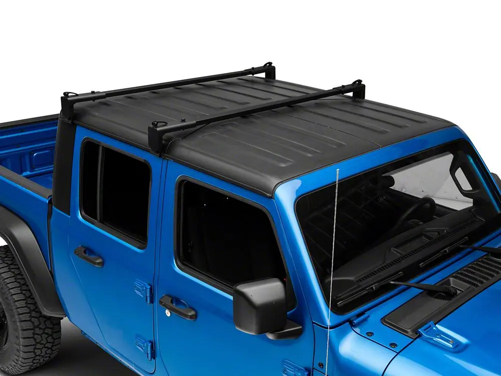 Barricade Two-Bar Removable Roof Rack for Factory Hardtop — Jeep Gladiator JT (2020–2025)