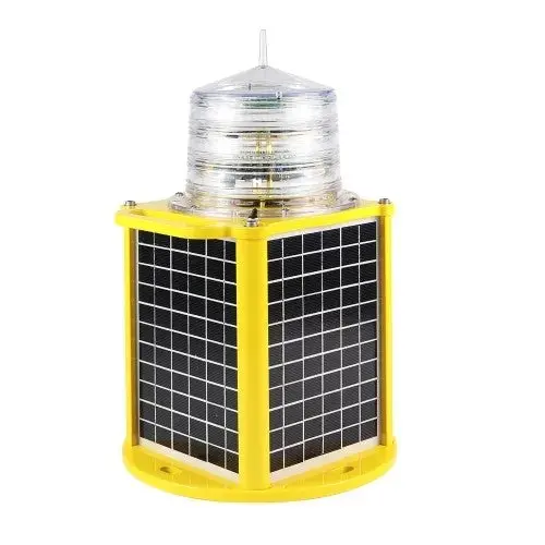 Jw-Ms/B Portable Medium Intensity Solar Powered Aviation Obstruction Light 1