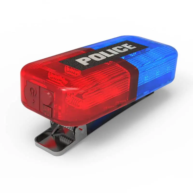 Police Warning Strobe Shoulder Lights Red And White Light Bar 1