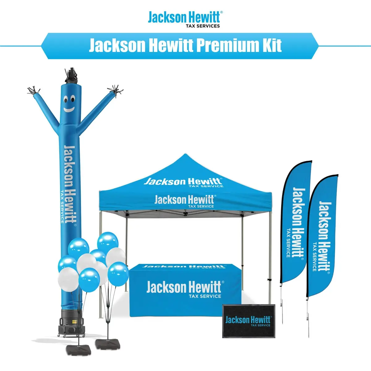 Jackson Hewitt Premium Grand Opening Tent Kit #1 1