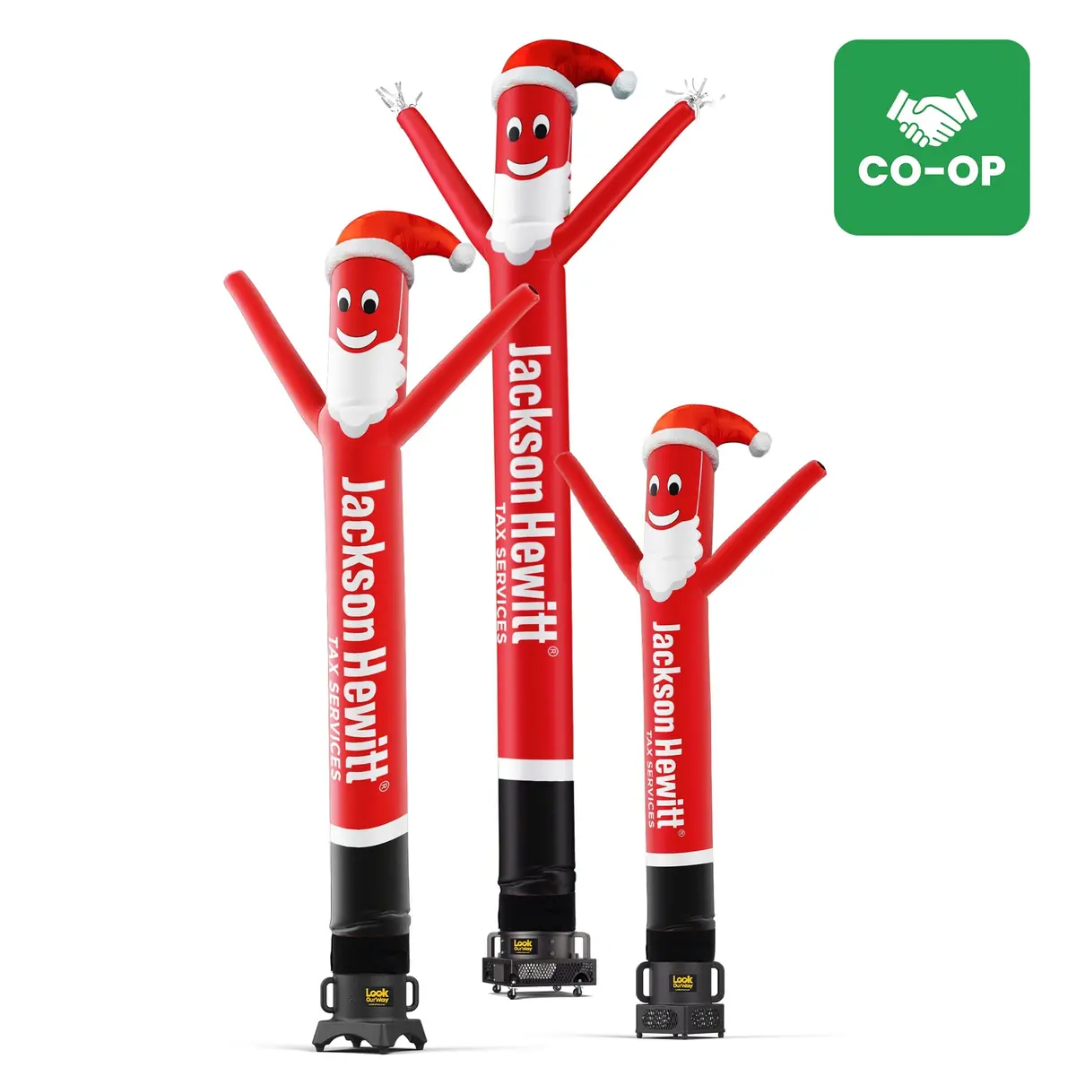Jackson Hewitt Santa Air Dancers® 1
