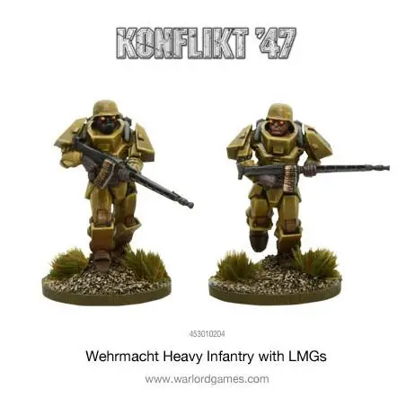 Schwertruppen With Lmgs 1
