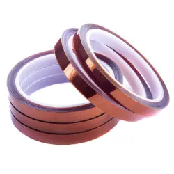 Merco Tape® Polyimide Esd High Temperature Silicone Adhesive Masking Tape - 2.5 Mil Overall 1