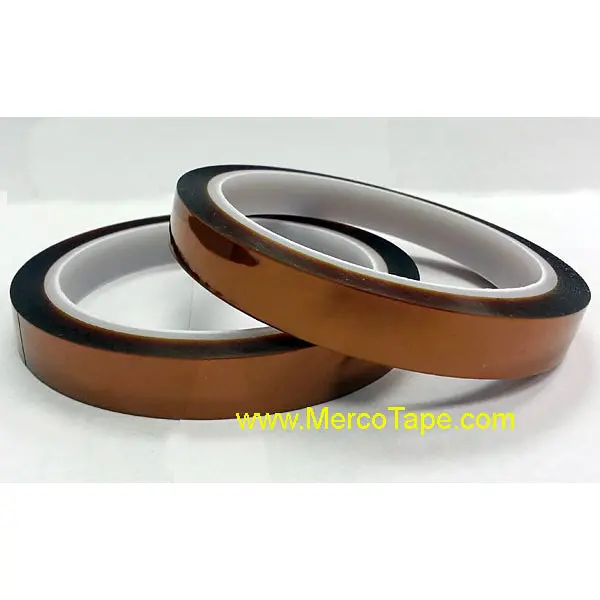 Merco Tape® Polyimide Acrylic Adhesive Masking Tape - 2.5 Mil Overall 4
