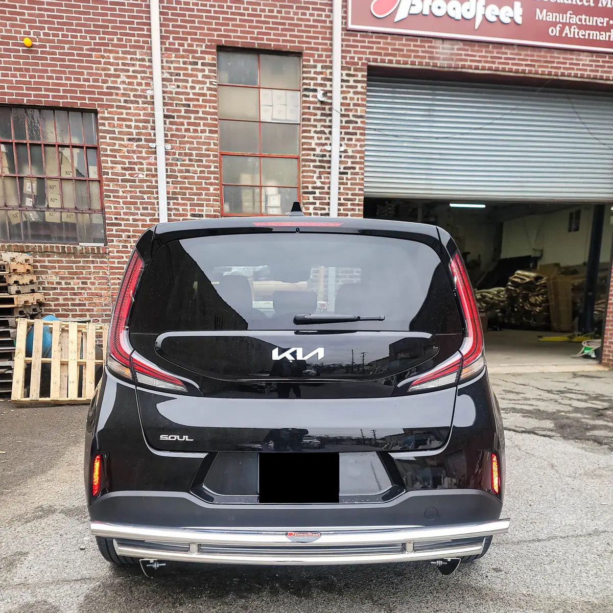 Rear Double Layer (Dl13) Bumper Guard Fits Kia Soul 2020-2025 1