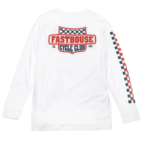 Krest Long Sleeve Tee - White 3
