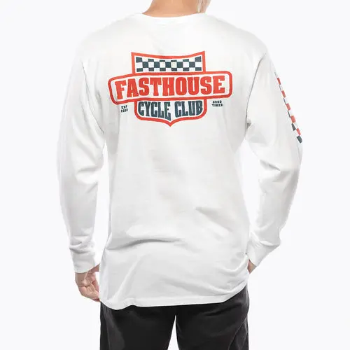 Krest Long Sleeve Tee - White 1