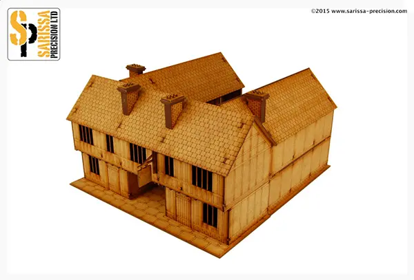 English Timber Framed 28Mm Tavern/Coachhouse 1