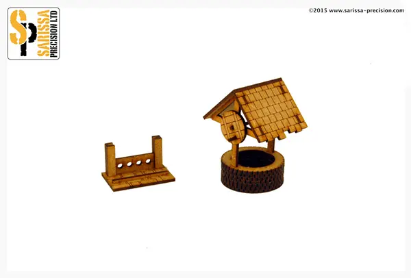 English Timber Framed 28Mm Well & Stocks #1 1