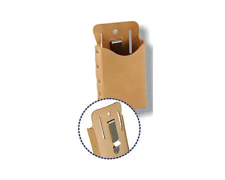 Leather Works - Single Pocket Pouch With Belt Clip 1