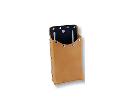 Leather Works - Single Pocket Fiber-Lined Tool Pouch 1