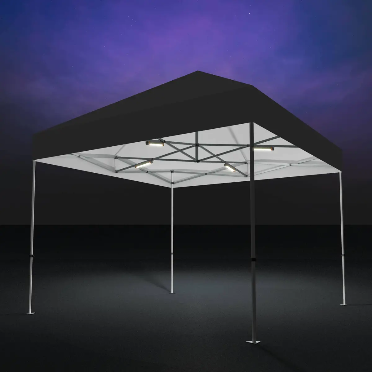 Led Light Set For Canopy Tent (Battery Powered) 1