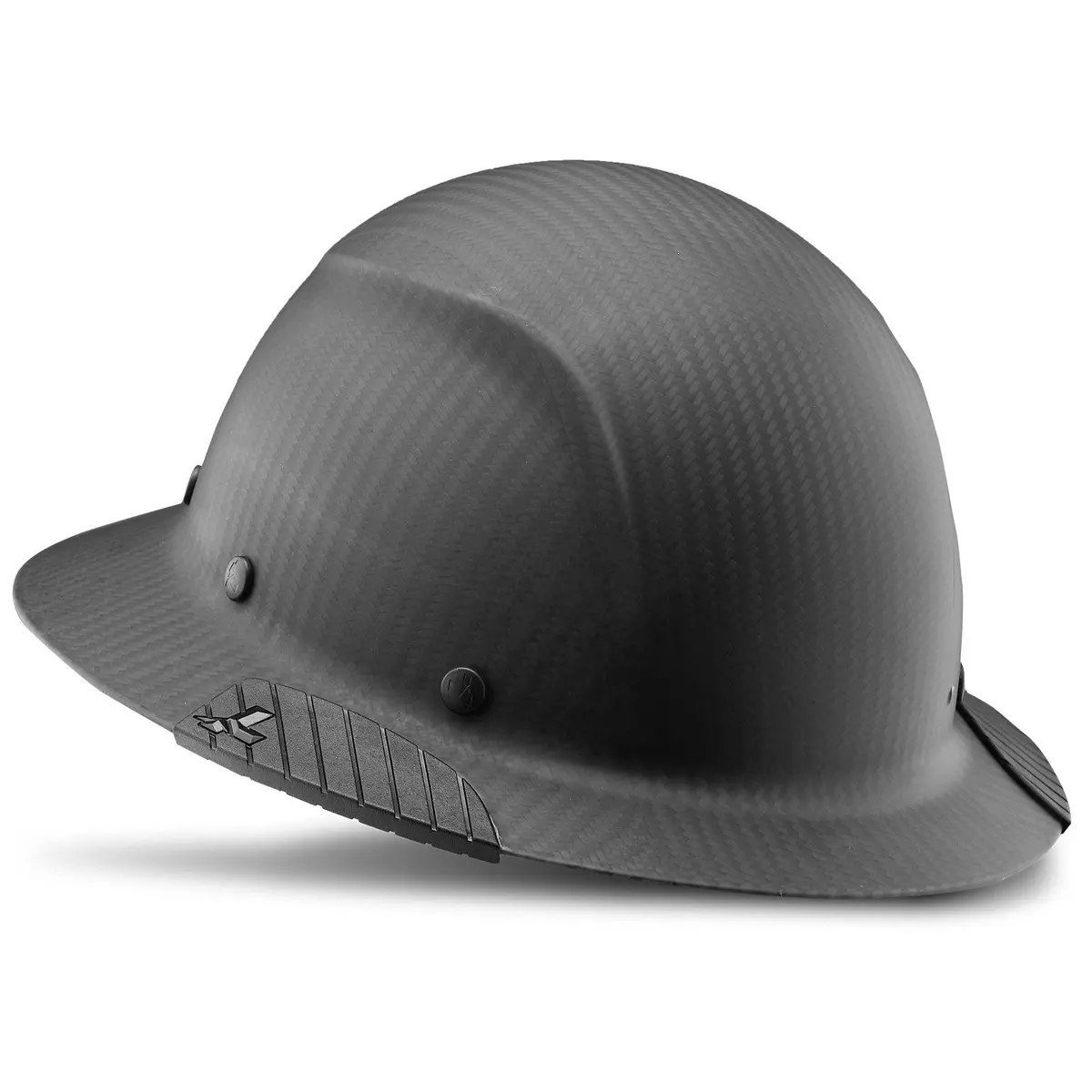 Dax Carbon Fiber Full Brim Hardhat (Matte Black) 1