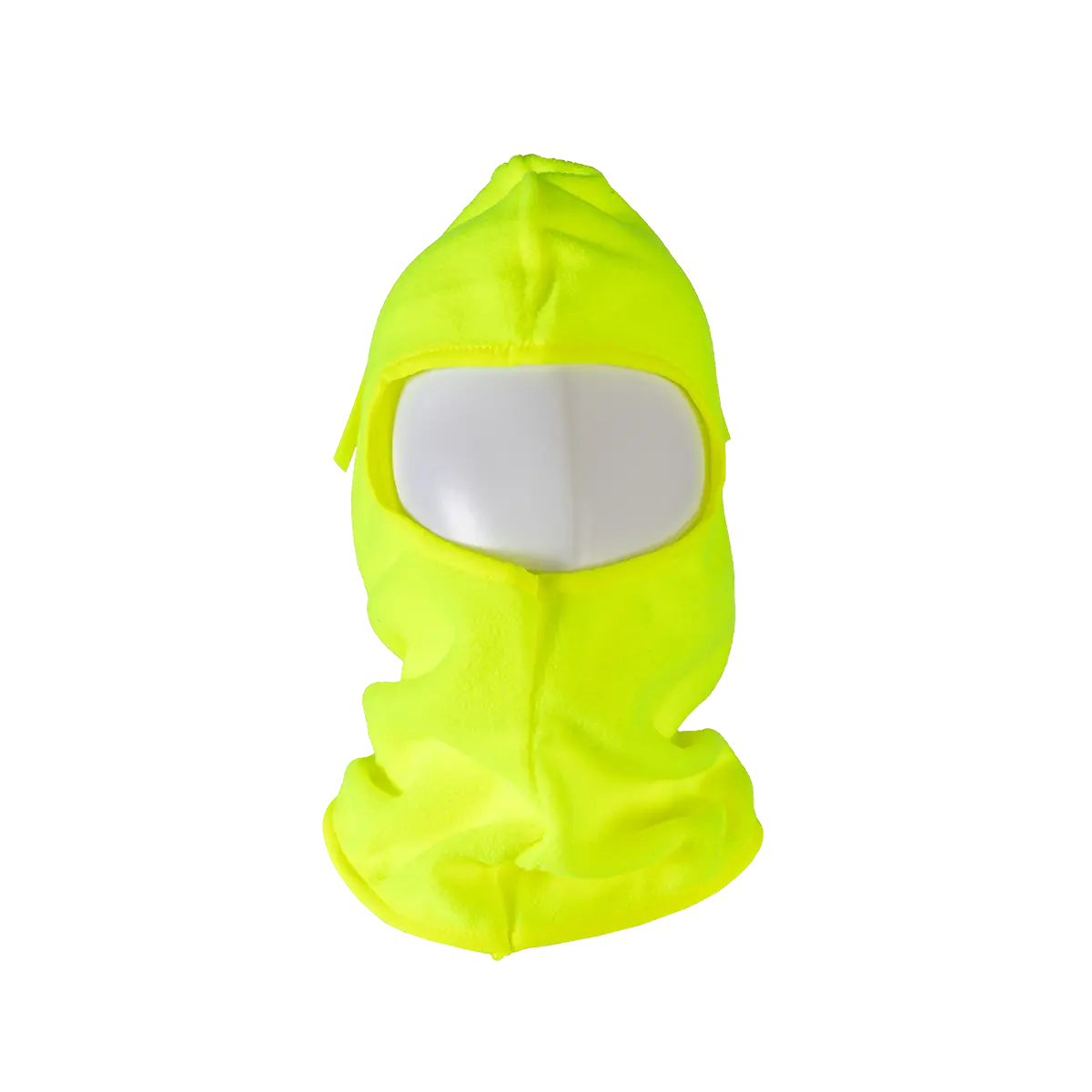 Lmsk-S1 Balaclava Fleece Head Wear Ski Mask & Hardhat Liner, Lime, One Size 1