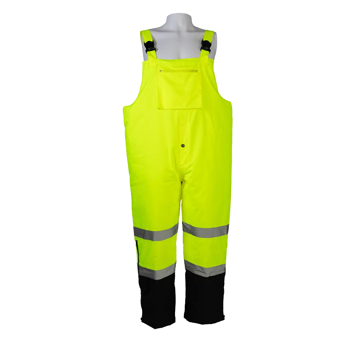 Lqbbip-Ce Ansi 107-2015 Class E Waterproof Quilted Thermal Bib Rain Pants 1