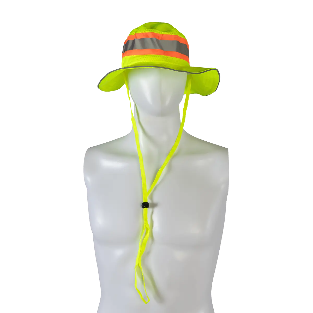 Lrh-Fb Ansi High Visibility Lime Full Brimmed Ranger Style Hats Sun Bucket Hat 1