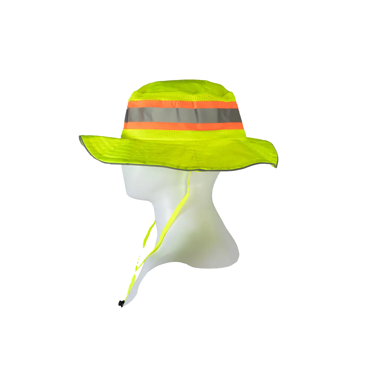 Lrh-Fb Ansi High Visibility Lime Full Brimmed Ranger Style Hats Sun Bucket Hat 2